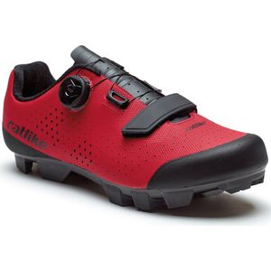 CATLIKE 7200600013 - Fietsschoenen Kompact'o X MTB/XC Maat 36 maximaal comfort met ATOP-systeem voor heren en dames, sluiting met klittenband kleur Rood