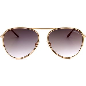 Zonnebril - Goud - Metaal - Grijze Lenzen - Verlooplenzen - 100% UVA & UVB