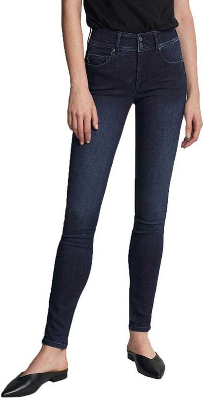 Salsa - Secret Push In - Skinny Jeans - Blauw - Katoenmix