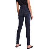 Jeans - Blauw - 81% Katoen - Hoge Taille - Skinny Leg - Afslankend Effect