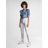 Salsa - 1191230001 - Spijkerbroek - Wit - Katoen - Push In Pasvorm