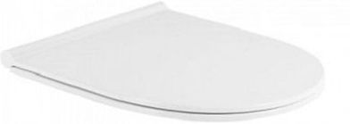 QeramiQ Salina Toiletzitting - 38x46.1x1cm - softclose - quickrelease - wit 2366100