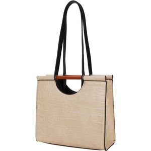 Parfois Shopper Beige – Hand & Schoudertas