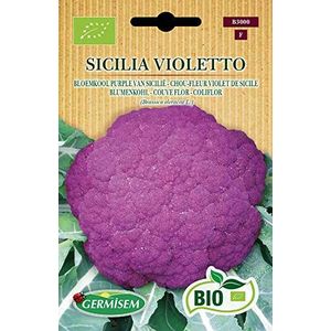 Germisem Organisch Sicilia Violetto Bloemkool Zaden 1 g