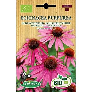 Germisem ECBIO1558 Organisch Echinacea Purpurea Paarse Zonnehoed Zaden 0.5 g
