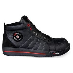 Redbrick Onyx Sneaker Hoog S3 + KN Zwart - Maat 37 - 11.083.010.37