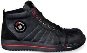 Redbrick - Onyx - Werkschoenen - Zwart - Leer - S3 Certificering