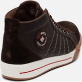 Redbrick Smaragd Sneaker Hoog S3 Bruin - Maat 45 - 11.083.008.45