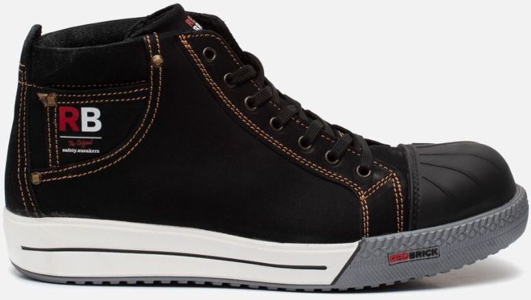 Redbrick - Sunstone S3 - Werkschoen - Zwart - Leer