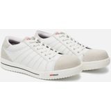 Redbrick - Laag Model - Werkschoen - Wit - Leer - Veiligheidsnormering ISO 20345:2004 S3