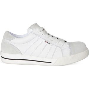 Redbrick - Laag Model - Werkschoen - Wit - Leer - Veiligheidsnormering ISO 20345:2004 S3