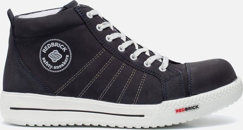 Redbrick - Azure - Werkschoenen - Marineblauw - Lederen - S3 Veiligheidsschoen