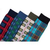 Heel Tread - 930 Special Edition - Ruitjes Sokken - 4 Paar - Fun Sokken - Auto Sokken