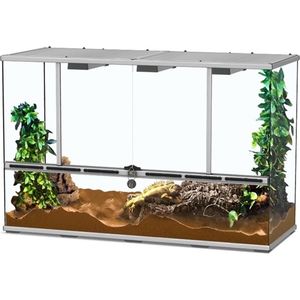 TerrAtlantis Terrarium Zilver-007 | 118 x 45 x 75CM