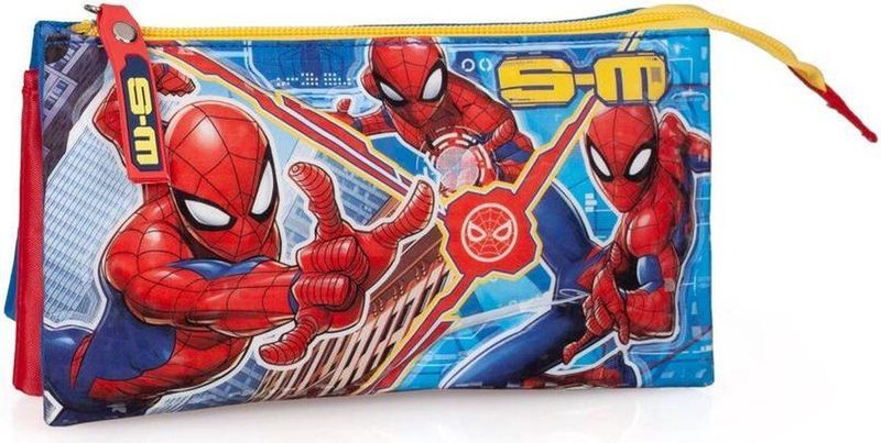 Spiderman jongens 3 vaks pennenetui