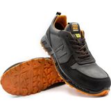 No Risk - Cool 22 Laag - Veiligheidsschoen - Metaalvrij - Zwart - Leer