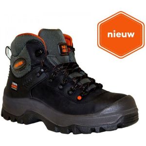 No Risk - Hudson 1068.30 S3 - Werkschoenen - Zwart - Nubuck Leer