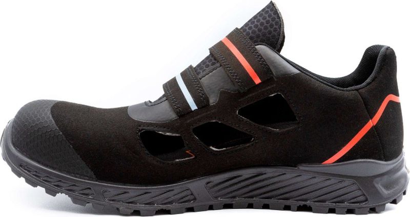 No Risk - Black Widow S1P - Werkschoenen - Zwart - Microvezel