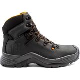 No Risk - Brandon 1025.07 S3 - Veiligheidsschoen - Zwart - Metaalvrij - Clima Cork System