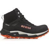 No Risk - Athletic Mid STX - Werkschoenen - Zwart/Oranje - Waterdicht - Composiet Beschermneus