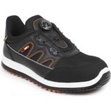 No Risk - Sprinter - Hardloopschoenen - Zwart - Stalen Neus - Kevlar Tussenzool