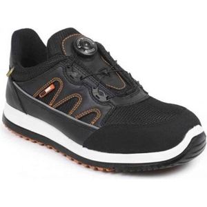 No Risk - Sprinter - Hardloopschoenen - Zwart - Stalen Neus - Kevlar Tussenzool