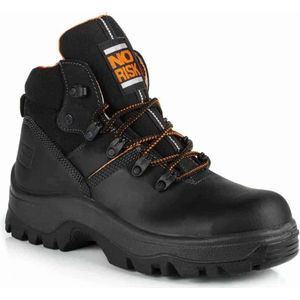 No Risk - Armstrong Hoog S3 - Zwart - Stalen Neus - Dri-Lex Voering