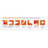 No Risk King Laag S3  1265.00 Zwart - zwart - 40
