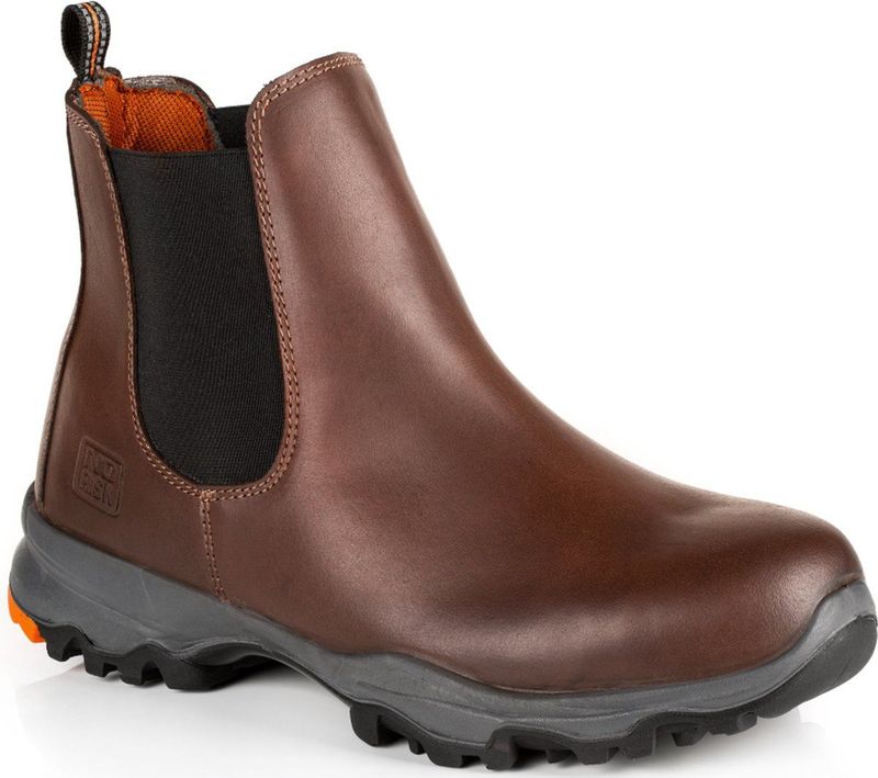 No Risk - Nasa Hoog 1017.02 - Werkschoenen - Bruin - Stalen Neus - Kevlar Tussenzool