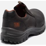 No Risk - Keady Instapper - Zwart - Nubuck Leer - S3 Veiligheidsschoen