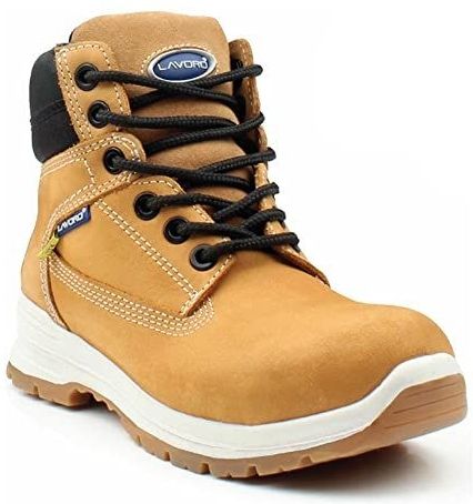 Lavoro - E16 Werklaars - Zwart - Nubuck Leer/Rubber - S3 SRC ESD