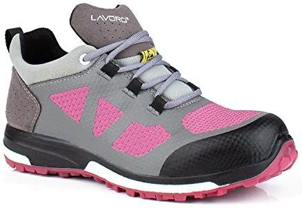 Lavoro - Leia 22 S3 - Werkschoen - Zwart - Kevlar-tussenzool, Composiet Beschermneus, Antistatische PU Zool