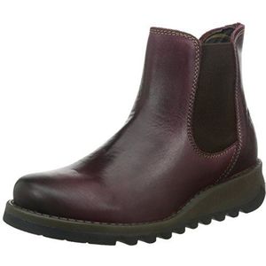 Fly London Dames Salv Chelsea Boot, Paars, 35 EU