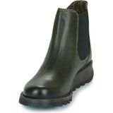 Fly London - MOL 2 - Leren Kniehoge Laarzen - Met Ritssluiting