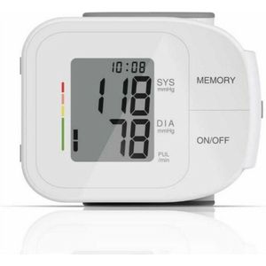 Haeger - Wrist Heart - Automatische Bloeddrukmeter - Wit - Inclusief Koffer