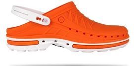 Medische Klomp Wock Steri-Tech Wit Oranje