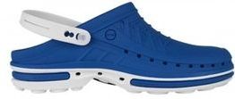Medische Klomp Wock Clog Steri-Tech Wit Middenblauw