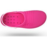 Wock - Clog Steri-Tech - Klomp - Wit/Fuchsia - Polymeer