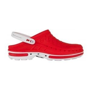 Wock Clog 17 2564-17 Klompen Wit/Rood