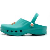 Wock Slippers Klompen Nube - Groen - Professioneel - Rubber - Antislip
