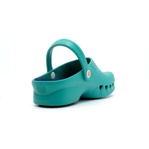 Wock Slippers Klompen Nube - Groen - Professioneel - Rubber - Antislip