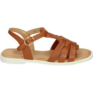 Apple of Eden - AYLA 10 - Platte Sandalen - Cognac