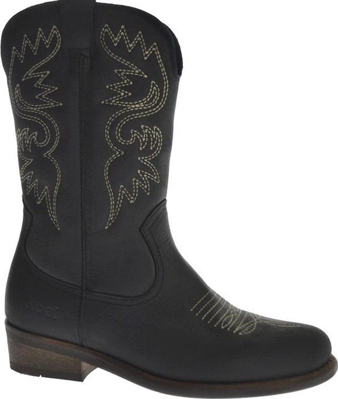 Koel4Kids 10M006 231 000 Meisjes Cowboylaars - Zwart