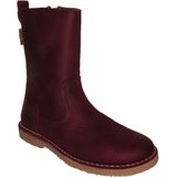 Koel 4 Kids - Mabel Tex - Hoger Laars - Bordo - Leder en TEX - Rits Sluiting