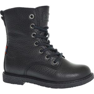 Koel4Kids 11M002 Meisjes Veterboot - Zwart