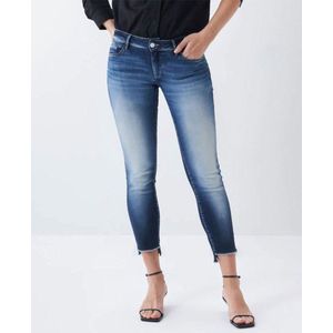 Salsa - Push Up Wonder - Spijkerbroek - Blauw - 92% Katoen, 6% Elastomultiester, 2% Elastaan