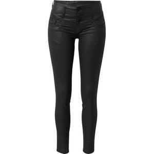 Salsa Jeans 120534-000 / Mystery Push Up Skinny In Coating Jeans Zwart Vrouw