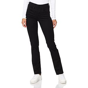 Salsa Secret Push Jeans in Slim True Black, zwart.