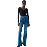Salsa - Faith Flare Jeans - Blauw - Katoen