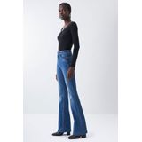 Salsa - Faith Flare Jeans - Blauw - Katoen
